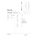 Org Wall 1500 Lampada da parete DCW éditions specifiche tecniche