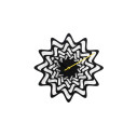 Orologio Flux Progetti nero
