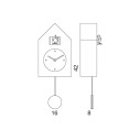 Orologio Freebird Punk Progetti dimensioni