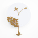 Orologio Little's Bird Story Progetti legno-acciaio
