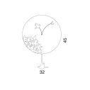 Orologio Little's Bird Story Progetti dimensioni