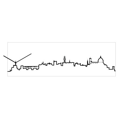 Orologio Skyline Firenze