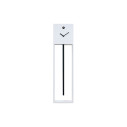 Orologio Uaigong cucù 2432 Progetti bianco-nero