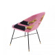 Padded Chair Lipsticks Pink Seletti vista
