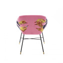 Padded Chair Lipsticks Pink Seletti vista