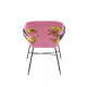 Padded Chair Lipsticks Pink Seletti vista