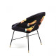 Padded Chair Lipsticks Black Seletti vista