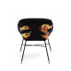 Padded Chair Lipsticks Black Seletti vista