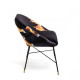 Padded Chair Lipsticks Black Seletti vista