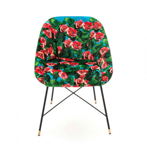 Padded Chair Roses Seletti