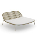 Panama Daybed Talenti Outdoor tortora-bianco