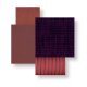 Panama Poltrona Relax Living Talenti Outdoor finitura rosso cuscino prugna e cuscino ruggine