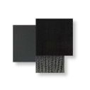 Panama Sgabello bar Talenti Outdoor finitura grafite cuscino nero