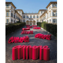 Panchina Amore Slide Design ambientazione