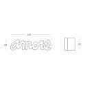 Panchina Amore Slide Design Misure