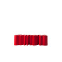 Panchina Amore Slide Design Rosso fuoco