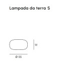 Pandora S lampada da terra Myyour dimensioni