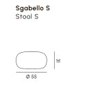 Pandora S Sgabello Myyour dimensioni