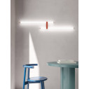 Paralela doppia lunga Lampada da parete Axolight ambientazione