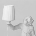 Monkey Lamp Standing Seletti ambientazione tipo con paralume opzionale solo a uso interno