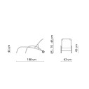 Park Lettino CH381 Vermobil dimensioni
