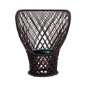 Driade Pavo Real Poltrona marrone vista