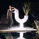 Peacock Vaso fioriera Vondom ambientazione