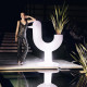 Peacock Vaso fioriera Vondom ambientazione