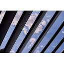 Pergola Nuvola 3,5x4 Emu dettaglio lamelle
