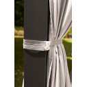 Pergola Nuvola 3,5x4 Emu dettaglio chiusura tenda