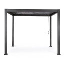 Pergola Ocean 3x3 antracite Bizzotto vista