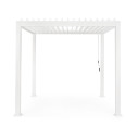 Pergola Ocean 3x3 bianco Bizzotto vista