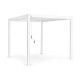 Pergola Ocean 3x3 bianco Bizzotto vista