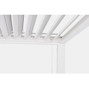 Pergola Ocean 3x3 bianco Bizzotto dettaglio