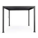 Pergola Ocean 3x4 antracite Bizzotto vista