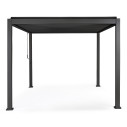 Pergola Ocean 3x4 antracite Bizzotto vista