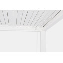 Pergola Ocean 3x4 bianco Bizzotto dettaglio