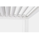 Pergola Ocean 3,6x6 bianco Bizzotto dettaglio