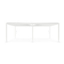 Pergola Ocean 3,6x7,2 bianco Bizzotto vista