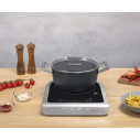 Piano cottura a induzione portatile Smeg PIC01BLMEU Nero opaco ambientazione