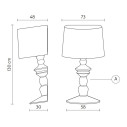 Piantana Alibabig H625V-INT Karman dimensioni