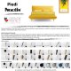 Letto Sommier Fix Noctis piedini campionario
