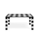 Memphis Milano Pierre B&W Tavolo vista
