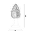 Pina Lampada da esterno LED RGBW Batteria ricaricabile a cavo dimensioni