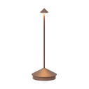 Pina Pro LED lampada da tavolo Bronzo Zafferano vista