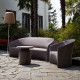 Pine Beach Moleskin poltrona Serralunga ambientazione
