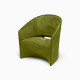 Pine Beach Moleskin poltrona Serralunga vista lime