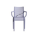 Driade Pip-e Poltroncina grigio lavanda vista