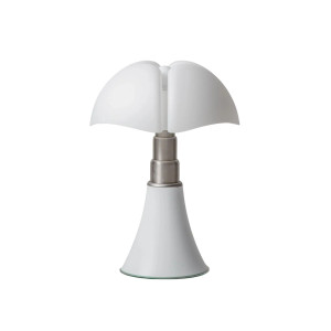 Pipistrello White Matt Lampada da tavolo