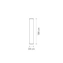 FontanaArte Pirellone lampada da terra dimensioni